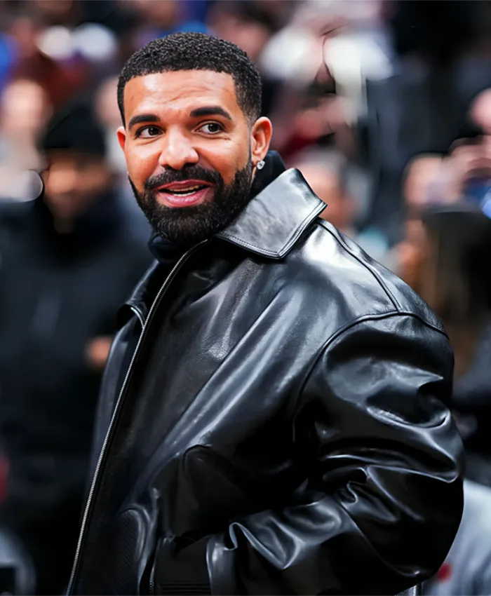 Buy Now Drake Warriors Game Black Leather Jacket For Unisex