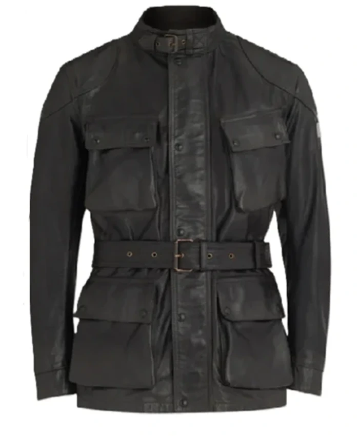 Buy Now Dylan McDermott TV Series FBI Most Wanted Season 06 Remy Scott Black Leather Jacket For Unisex