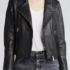 Buy Now Elia Cantu TV Series Days Of Our Lives 2025 Jada Hunter Black Biker Leather Jacket For Unisex