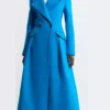 Buy Now Elsbeth Tascioni TV Series Elsbeth Season 02 Carrie Preston Blue Long Coat For Unisex