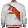 Buy Now Elvis Presley Tiger White Vintage Bomber Jacket For Unisex