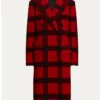 Buy Now Emily In Paris S04 Lily Collins Plaid Wool Twill Coat For Sale