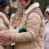 Buy Now Emily In Paris Lucas Bravo Quilted Jacket For Unisex