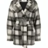 Buy Now Emily In Paris S04 Thalia Besson Wool Plaid Coat For Sale