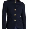 Buy Now Finola Hughes TV Series General Hospital 2024 Anna Devane Blue Blazer For Unisex