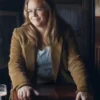 Buy Now Fiona Sharpe TV Series Irish Blood Season 01 Alicia Silverstone Brown Corduroy Blazer For Unisex