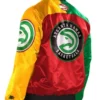 Buy Now For MAtlanta Hawks Ty Mopkins Letterman Varsity Jacket For Unisex