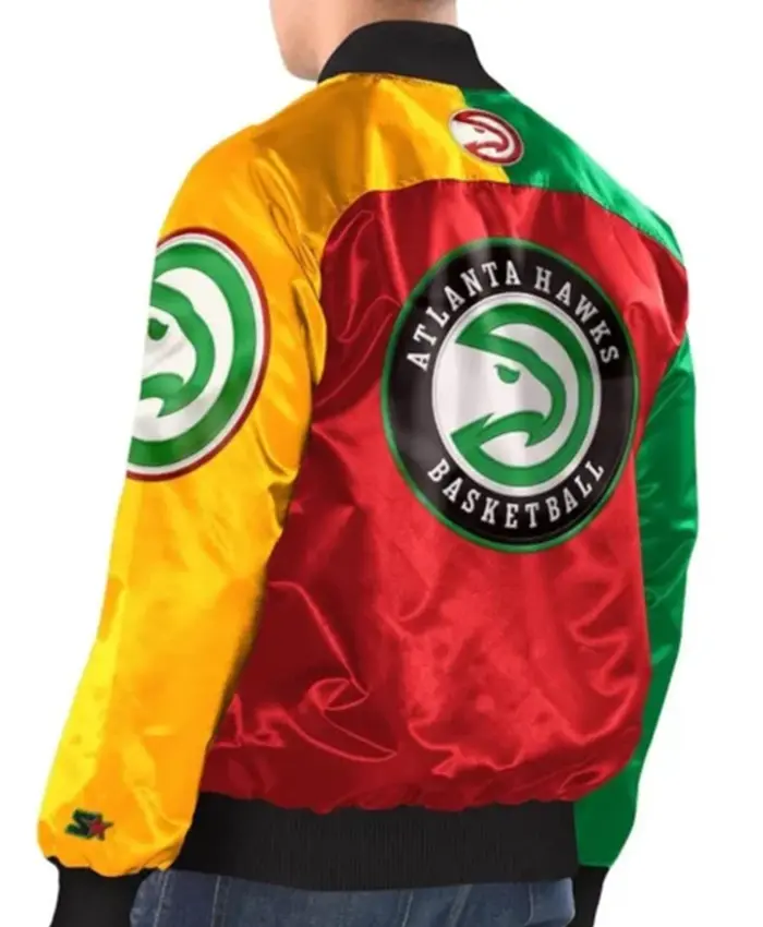 Buy Now For MAtlanta Hawks Ty Mopkins Letterman Varsity Jacket For Unisex