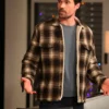 Buy Now Found S02 Brett Dalton Shearling Checked Jacket For Sale