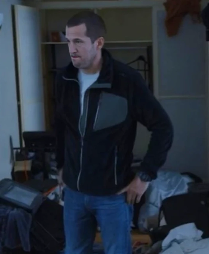 Alternative view of Ad Vitam 2025 Guillaume Canet Black Wool Jacket