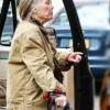 Buy Now Gail TV Mini Series Dying For Sex 2025 Sissy Spacek Brown Cotton Jacket For Unisex