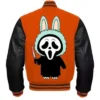 Buy Now Ghostface Halloween Labubu Varsity Jacket For Men And Women