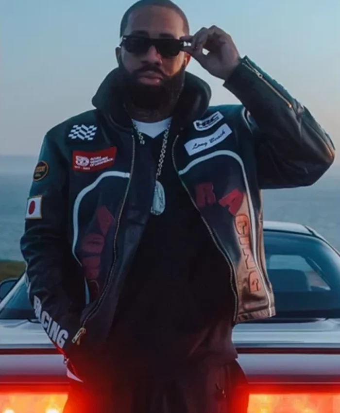 Buy Now HRC X Vanson X Larry Honda Racing Black Leather Jacket For Men And Women