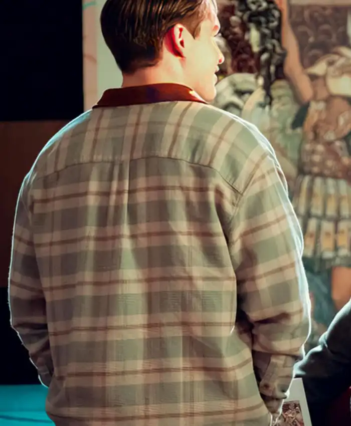 Buy Now Heartstopper S03 Kit Connor Cotton Plaid Jacket For Unisex