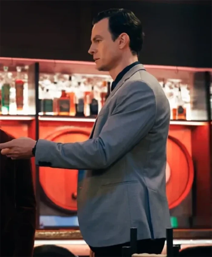 Good Cop Bad Cop S01 Luke Cook Grey Blazer - Image 2