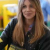 Buy Now High Potential 2024 Kaitlin Olson Black Leather Jacket For Men And Women