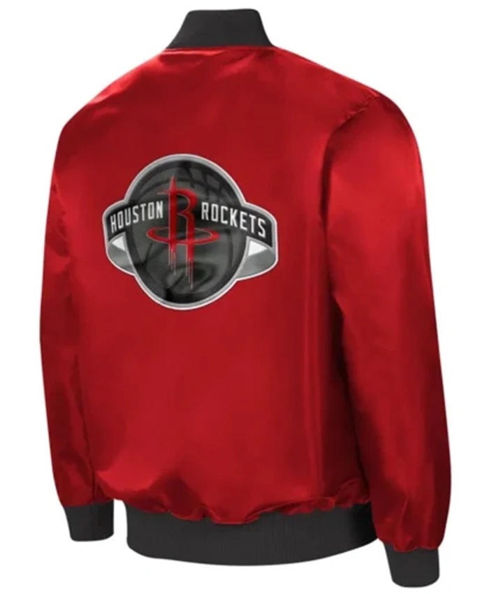 Buy Now Houston Rockets Ambassador Red Bomber Jacket For Men And Women
