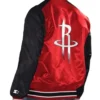Buy Now Houston Rockets Renegade Red And Black Varsity Jacket For Men And Women
