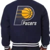 Buy Now Indiana Pacers Navy Blue Letterman Varsity Jacket For Men And Women