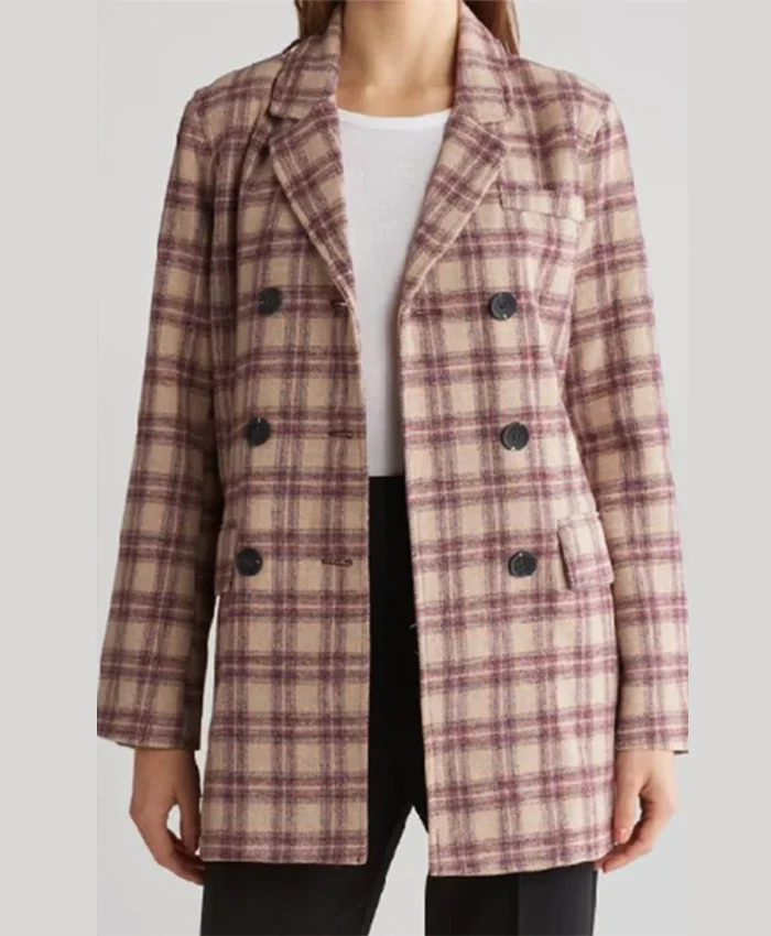 Buy Now Ivy Campbell TV Series Happy Face Season 01 Tamera Tomakili Checked Blazer For Unisex