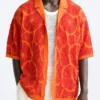 Buy Now Jean Luc Reichmann Leo Mattei Brigade Des Mineurs Season 12 Leo Mattei Orange Slice Print Shirt For Unisex
