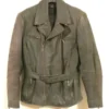 Buy Now Jeffrey Dean Morgan TV Series The Walking Dead Dead City Season 02 Green Leather Moto Jacket For Unisex