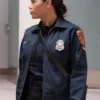 Buy Now Jenna Dewan TV Series The Rookie Season 07 Bailey Nune Blue Uniform Cotton Jacket For Unisex