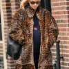 Buy Now Jennifer Lawrence NYC 2025 Leopard Print Fur Coat For Men And Women