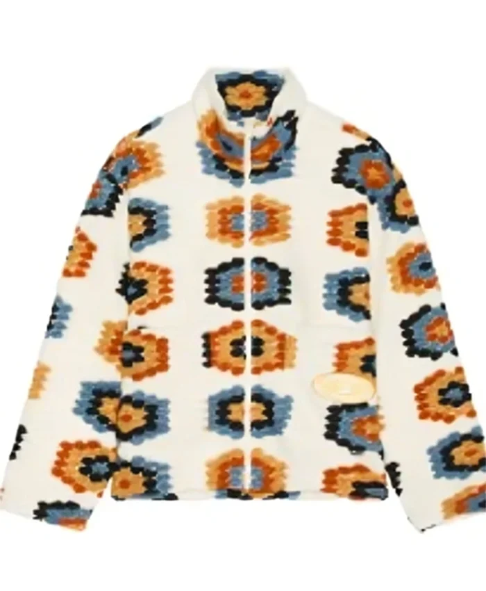 Buy Now Jeremy Mitchell TV Series Will Trent Season 03 Deion Smith Printed Crochet Zip Jacket For Unisex