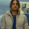 Buy Now Jessica Movie Code 3 2025 Aimee Carrero Grey Puffer Jacket For Men And Women