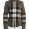 Buy Now Jill TV Series The Hunting Wives Season 01 Katie Lowes Plaid Quilted Jacket For Unisex