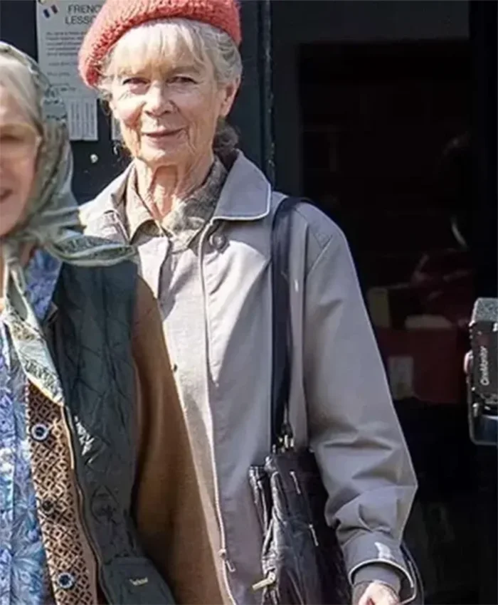 Buy Now Joyce Movie The Thursday Murder Club 2025 Celia Imrie Grey Jacket For Unisex