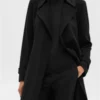 Buy Now Judy Reyes TV Series High Potential 2024 Selena Black Trench Coat For Unisex