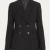 Buy Now Julianne Nicholson TV Series Paradise Season 01 Samantha Double Breasted Black Blazer For Unisex