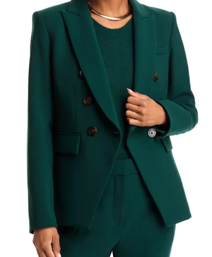 Buy Now Julie Muldoon TV Series Small Achievable Goals Season 01 Jennifer Whalen Green Blazer For Unisex