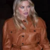 Buy Now Kate Hudson NYC 2025 Brown Leather Jacket For Men And Women