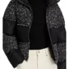 Buy Now Keisha Castle Hughes TV Series FBI Most Wanted Season 06 Hana Gibson Tweed Puffer Jacket For Unisex