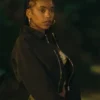 Buy Now Keisha Clark TV Series Forever Season 01 Lovie Simone Black Cropped Bomber Jacket For Unisex