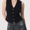 Buy Now Kris Fine TV Series Small Achievable Goals Season 01 Meredith MacNeill V Neck Black Vest For Unisex