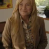 Buy Now Kristine Barnett TV Series Good American Family 2025 Ellen Pompeo Camel Brown Blazer For Unisex