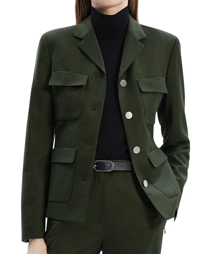 Buy Now Laura Collins TV Series General Hospital 2024 Genie Francis Green Jacket For Unisex