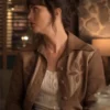 Buy Now Leighton Meester TV Series Good Cop Bad Cop 2025 Lou Hickman Brown Cotton Jacket For Unisex