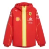 Buy Now Lewis Hamilton Scuderia Ferrari F1 2024 Pro Team Red Jacket For Unisex