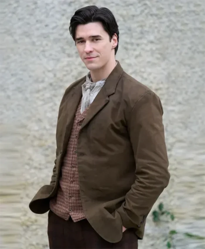 Buy Now Liam OConner TV Series Providence Falls Season 01 Lachlan Quarmby Brown Blazer For Unisex