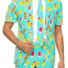 Buy Now Lingo S02 Jason Blue Popsicle Short Sleeve Blazer For Sale