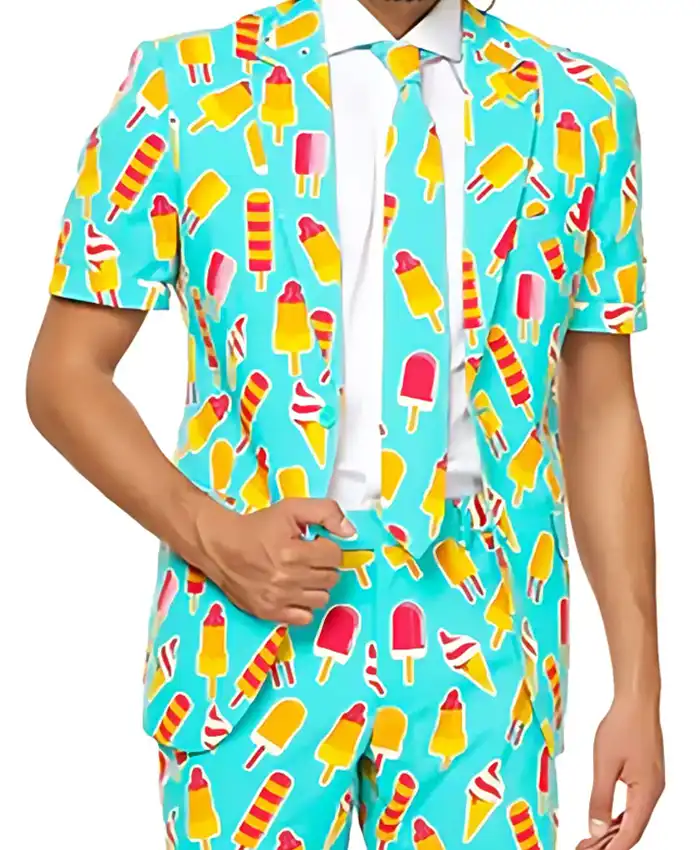 Buy Now Lingo S02 Jason Blue Popsicle Short Sleeve Blazer For Sale