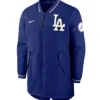Buy Now Los Angeles Dodgers Dugout Performance Deep Royal Jacket For Unisex