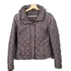 Buy Now Lucia TV Series My Family Season 01 Vanessa Scalera Grey Quilted Jacket For Unisex