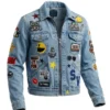 Buy Now MAKE IT FUN Patch Denim Jacket For Men And Women