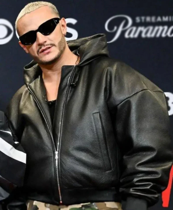 DJ Snake 2025 MTV Video Music Awards Black Leather Jacket